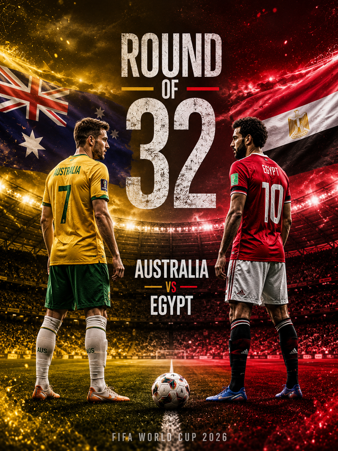 Australia vs Mesir